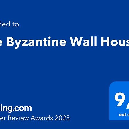 The Byzantine Wall House Isthmia Bagian luar foto