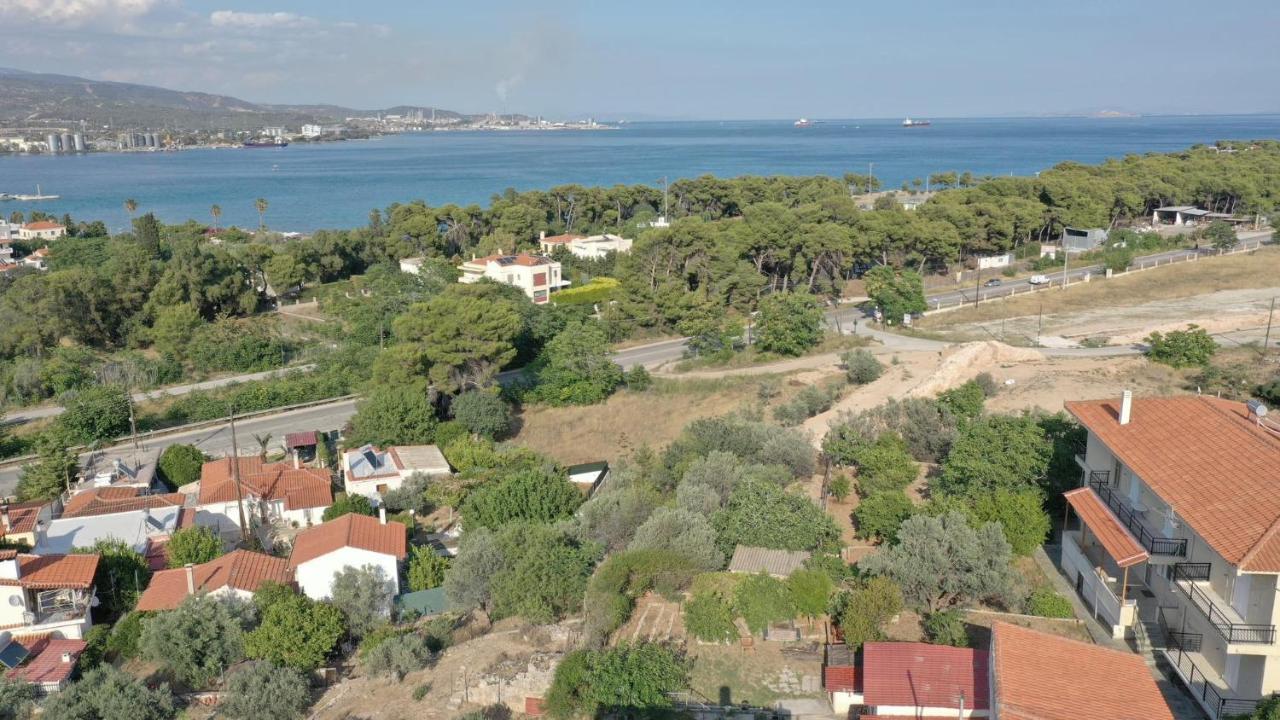 The Byzantine Wall House Isthmia Bagian luar foto